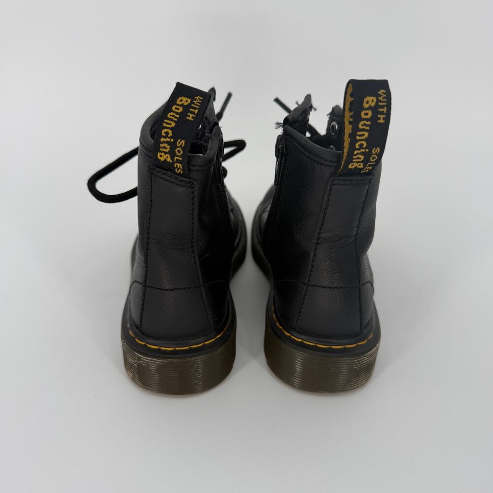 Dr. Martens AirWair Shoes‎ With Bouncing Soles Zipper Black Kids Size 12 - Picture 3 of 11